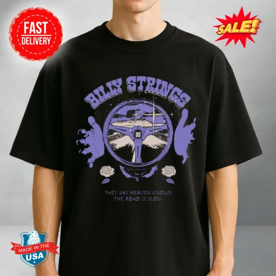 Discover Billy Strings Steering Wheel Tee Matteo Collina Unisex T-Shirt