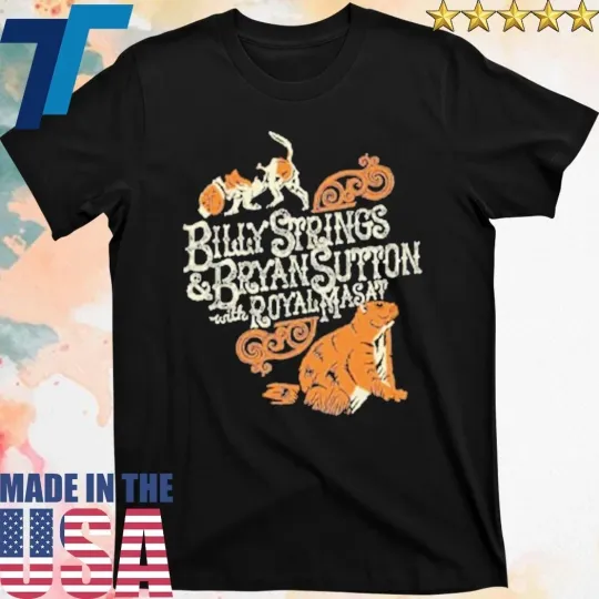 Discover Billy Strings Groundhog  Winter Black unisex ALl size shirt