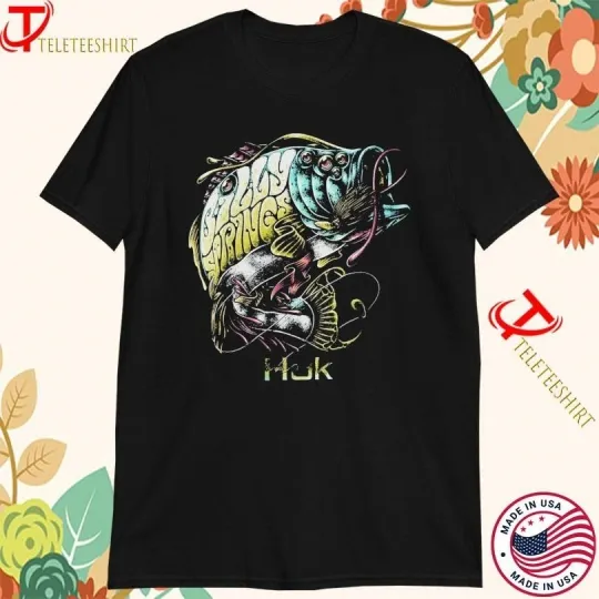 Discover Billy Strings Huk Fishing T-shirts Black unisex ALl size shirt
