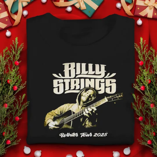 Discover Billy Strings Winter 2025 Tour Men Size S-5XL T shirt