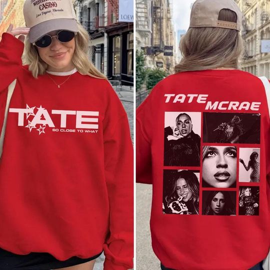 Discover Tate McRae Pop Music Fan T-Shirt Sweatshirt