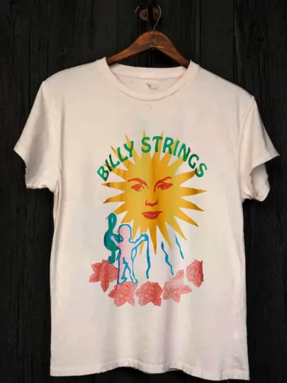 Discover Billy Strings Golden Sun Music White S to 5XL Concert Shirt SN553
