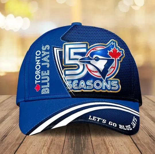 Discover Tor0Nto Blue Jayy 50 Seasons Classic Cap Gift For Fans
