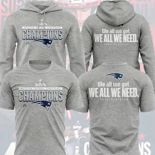 Discover HOT ITEM ! 2026 New England Team AFC Champions Gift For Fans
