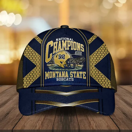 Discover State Bobcats Football Classic Cap