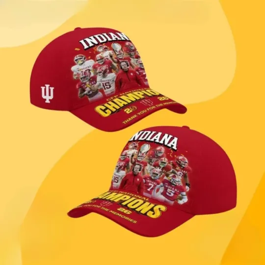Discover Hoosiers Cfp National Champions Classic Cap