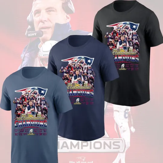 Discover Patriots 2025 2026 AFC Championship Super Bowl LX Signatures One Side Gift