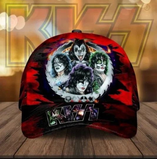 Kiss Band Rock And Roll Classic Cap Gift For Fan