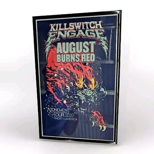 Discover Killswitch Engage 2020 Concert Poster