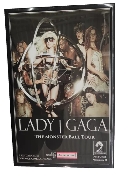Discover Ld Ga Monster Ball Tour Vertical Poster