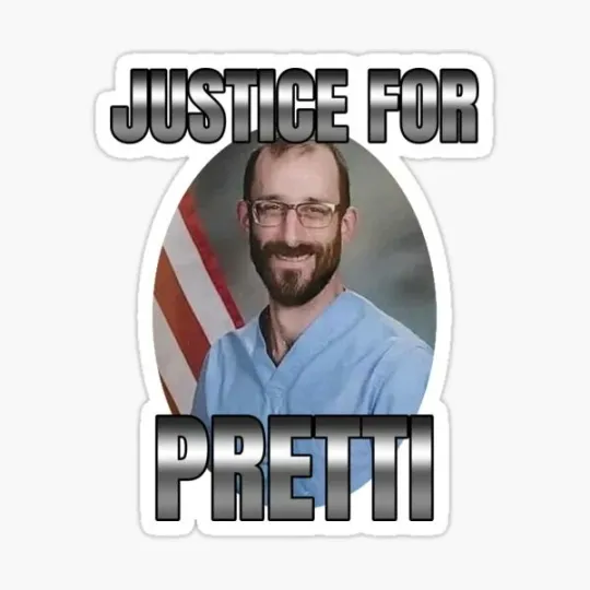 Discover Justice for Alex Pretti Keep Families Together USA Sticker