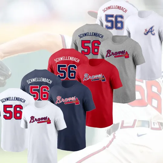 Discover Spencer Schwellenbach #56 Atlanta Name & Number, Fan Gift