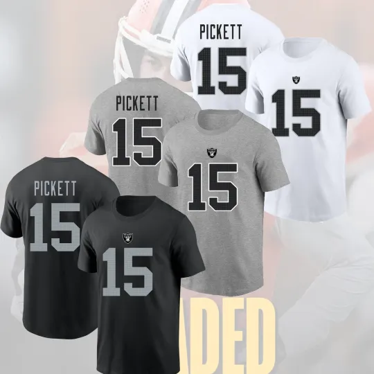 Discover Welcome Kenny Pickett #15 Las Vegas Football 2025 Player Name & Number Gifts