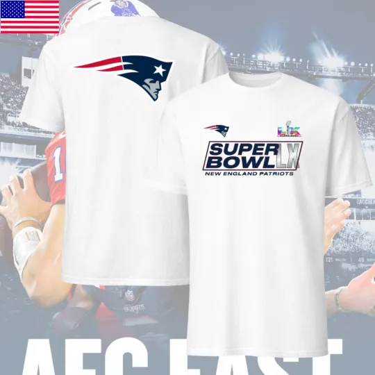 Discover New England Patriots Super Bowl LX Quick Pass 2026 T-Shirt