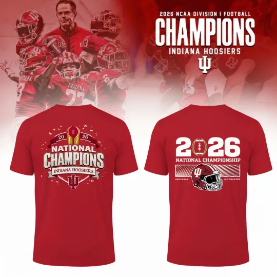 Indiana Hoosiers College Football 2026 National Champions T-Shirt