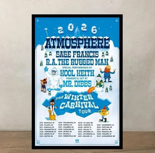 Discover Atmosphere The Winter Carnival Tour 2026 Poster