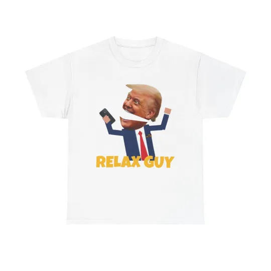Discover Relax Guy South Park Meme T-Shirt featuring Trump Parody