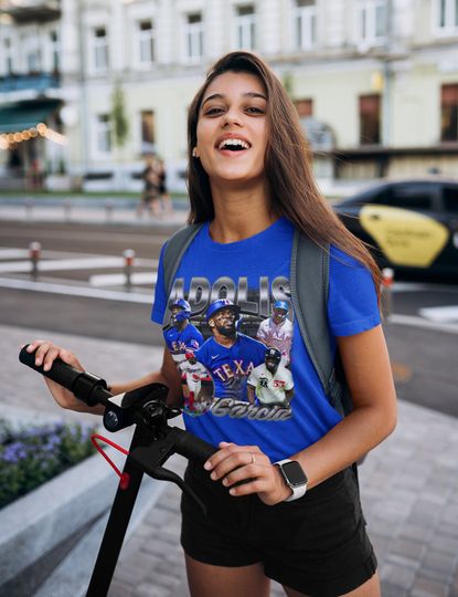 Discover Adolis Garcia Shirt Vintage 90s Graphic Style T Shirt Gift For Rangers Fan of Adolis Garcia Baseball Gear Unisex US Free Shipping Arlington