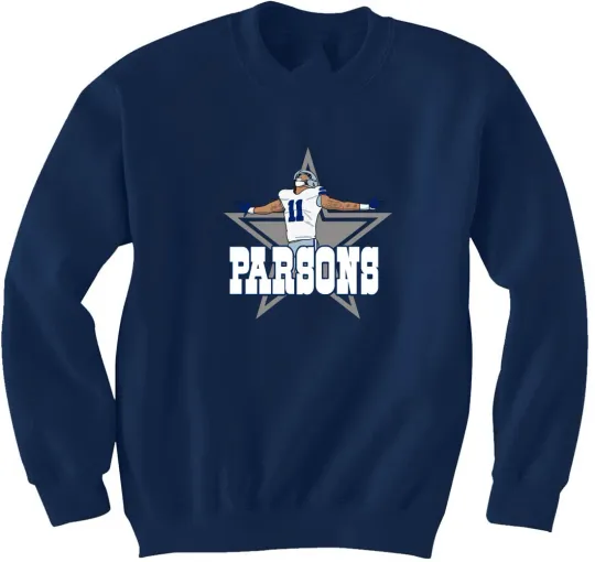 Micah Parsons Logo jersey Crew Neck Sweatshirt