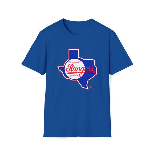 Discover Texas Rangers MLB Baseball Team Logo Tee