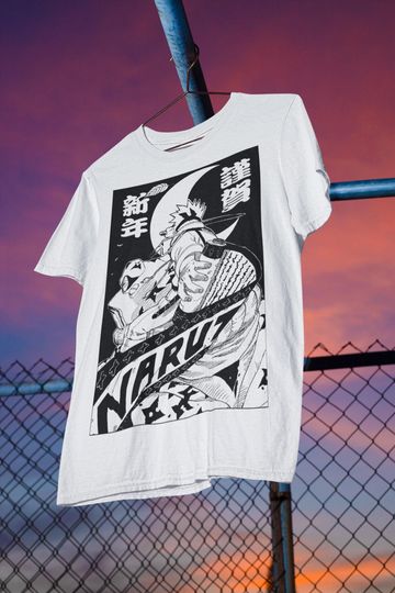 Discover Anime Streetwear T-Shirt for Men and Women, Manga Japanese Style