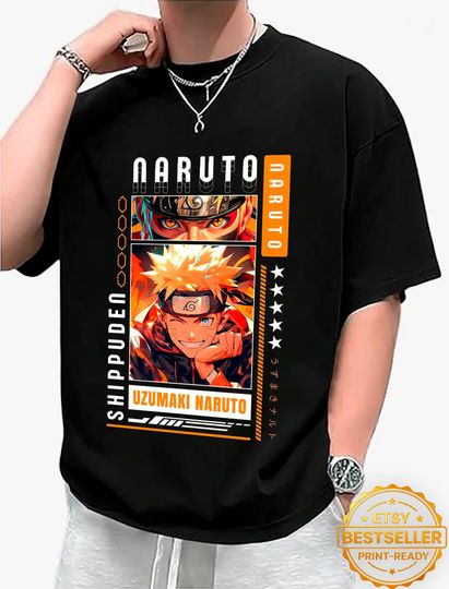 T-shirt for young people and adults | Narutoo anime t-shirt