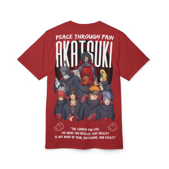 Anime Vintage Unisex T-Shirt Narutoo Inspired Graphic Tee, Manga Streetwear Shirt