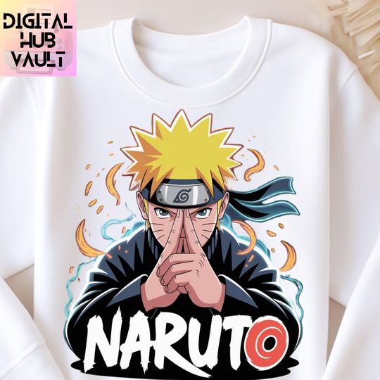 Discover Action Anime Ninja T-Shirt with Manga Warrior Graphic