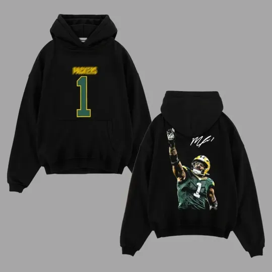 QB Hunter Micah Parsons #1 Packers Nation Outfit Hoodie