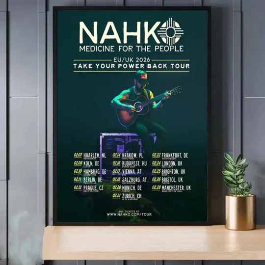 Discover Nahko EU & UK Tour 2026 Poster