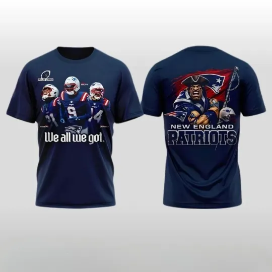Discover Patriots We All We Got Wild Card Shirt