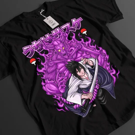 Narutoo Shirt Sasuke Tshirt Itachi Uchiha T-Shirt Orochimaru Top Anime Unisex Tee