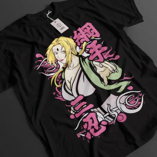 Narutoo Shirt Tsunade T-Shirt Jiraya Tshirt Orochimaru Anime Sakura Unisex Tee