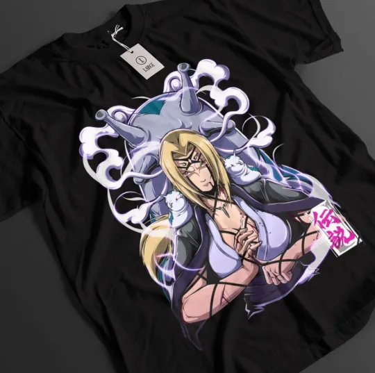 Narutoo Shirt Tsunade T-Shirt Jiraya Tshirt Orochimaru Anime Sakura Unisex Tee