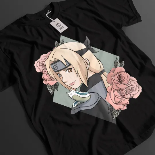Narutoo Shirt Tsunade T-Shirt Jiraya Tshirt Orochimaru Anime Sakura Unisex Tee