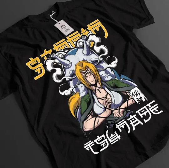 Narutoo Shirt Tsunade T-Shirt Jiraya Tshirt Orochimaru Anime Sakura Unisex Tee