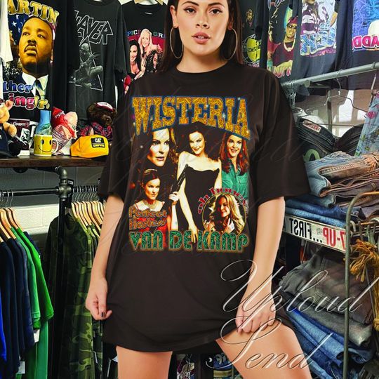 Comfort Colors Bree Van de Kamp Shirt, 90s Vintage Suburbia Tee, Wisteria Retro Shirt, Desperate Housewives Aesthetic