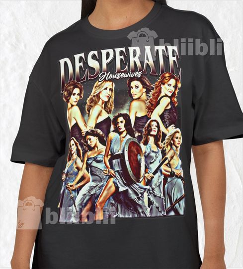 Desperate Housewives Inspired Fan Shirt  Suburban Drama Aesthetic Tee for TV Show Fans & Retro Mystery Lovers
