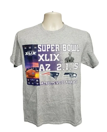 Discover 2015 Super Bowl XLIX AZ Patriotsss vs Seahawkss Super B.owll TShirt