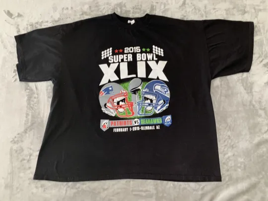 Discover Super Bowl Shirt XLIX football Patriotsss vs Seahawkss Super B.owll