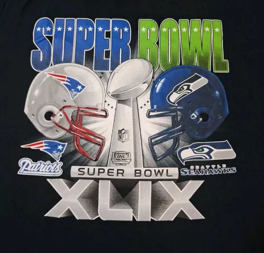 Discover SuperBowl Patriotsss vs Seahawkss Super B.owll T-Shirt