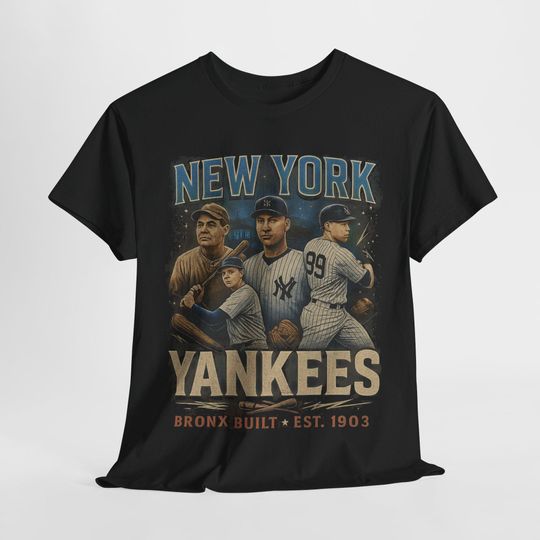 Discover New York Yankees Vintage Baseball T-Shirt