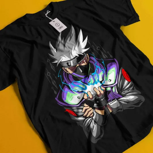 Kakashi Narutoo T-Shirt Jiraiya Madara Orochimaru Itachi Uchiha Obito
