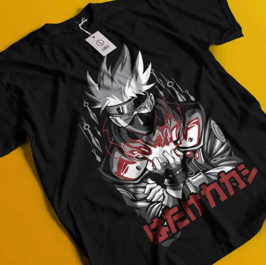 Kakashi T-Shirt Narutoo Tshirt Jiraya Shirt Madara Orochimaru Itachi Uchiha Obito