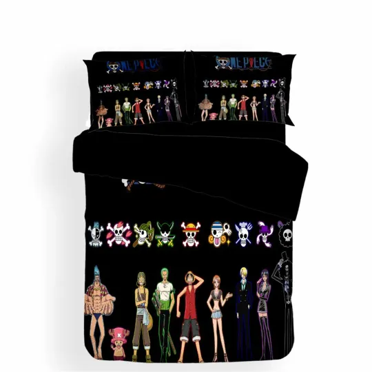 Discover One Piece Skull Bedding Set