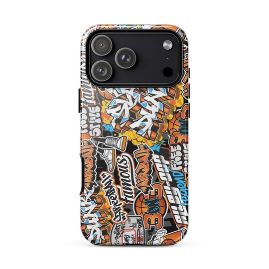 Basketball Graffiti iPhone Case