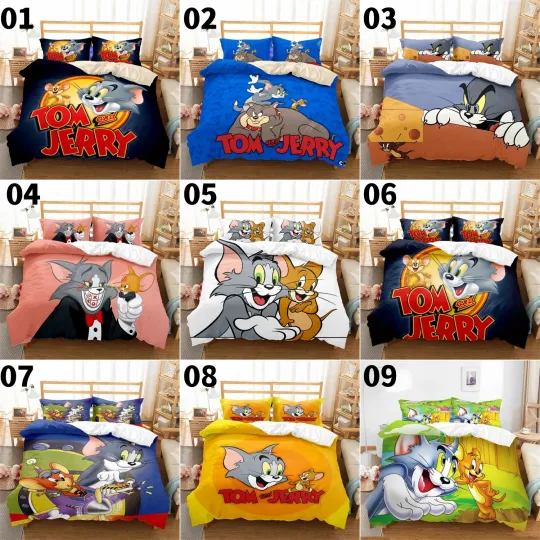 Tom and Jerry Bedding Set