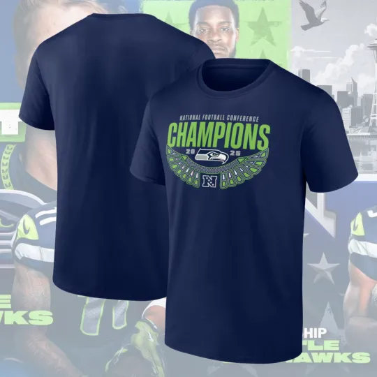 Discover Seattle Seahawks 2026 Hometown NFC T-Shirt Unisex