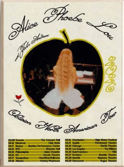 Discover Alice Phoebe Lou North American Tour 2026 Poster