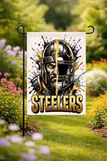 Discover Pittsburgh Steeler Garden Flag double-Sided Handmade 12x18 football  Football